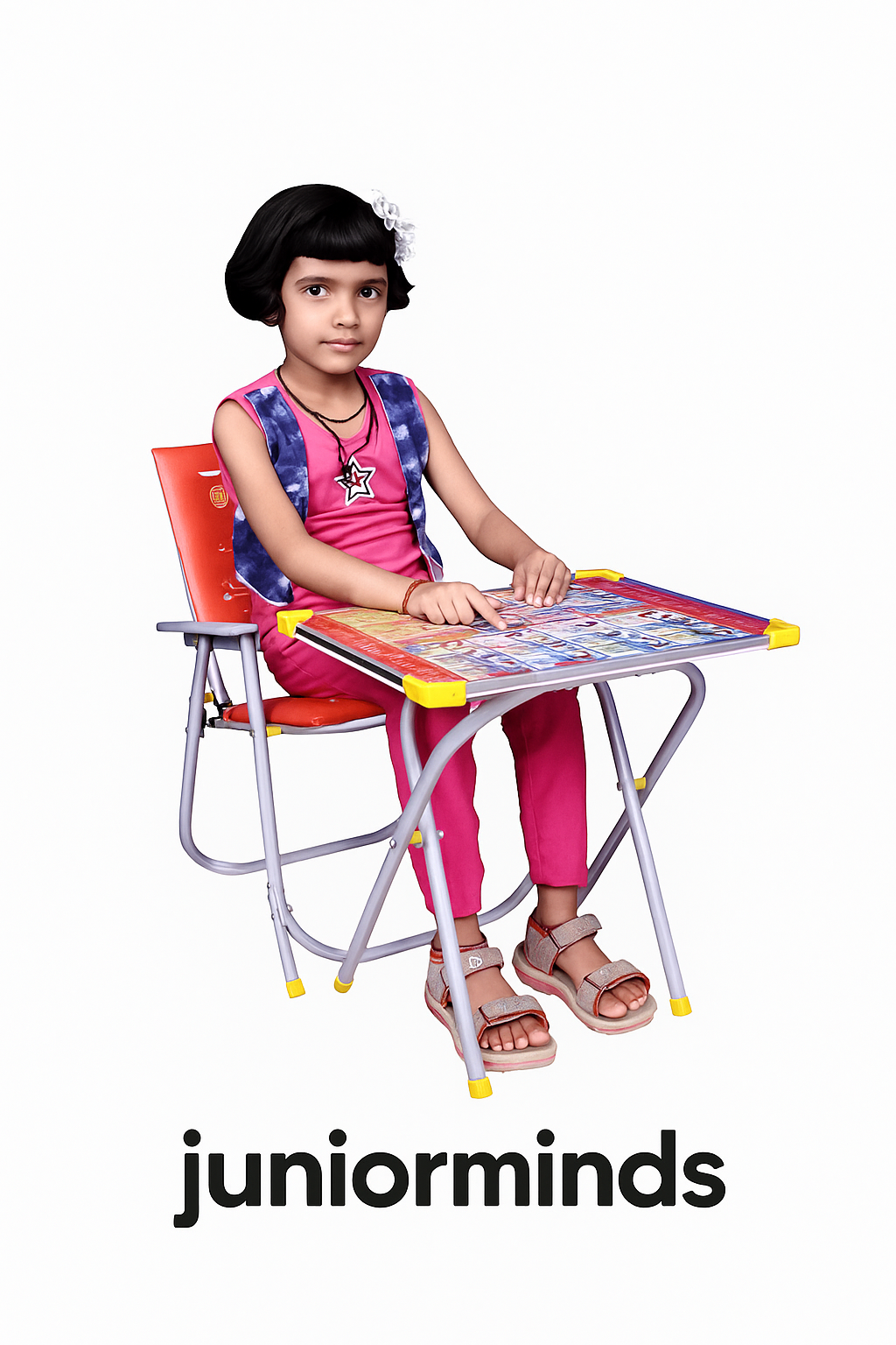 Kids Study Table with Chair || Kids Table and Chair Set || Table Chair Set for Kids 3-5 Years || Kids Study Table Foldable || Chair for Kids 3-5 Years (Design May Vary)